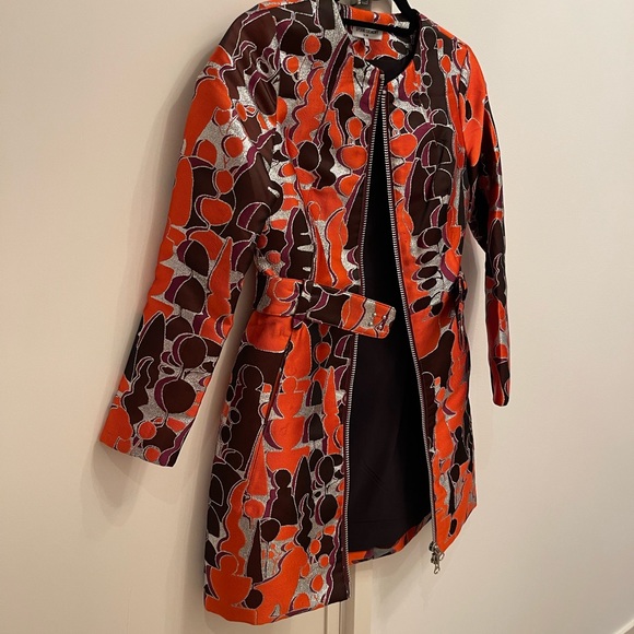 Opening Ceremony jacquard top coat P00 - Picture 7 of 13